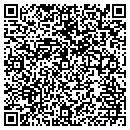 QR code with B & B Barbecue contacts
