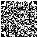 QR code with B J's Woodshop contacts