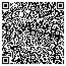 QR code with V J's Grooming contacts