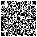 QR code with J B & Me contacts