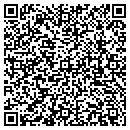 QR code with His Design contacts