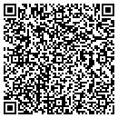 QR code with H&B Builders contacts