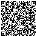 QR code with B B & T contacts