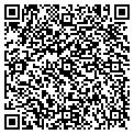 QR code with P K Crafts contacts