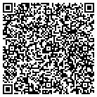 QR code with H & D Custom Woodburning contacts