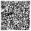 QR code with B B & T contacts