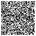 QR code with P & E Farm contacts