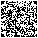 QR code with P & B Towers contacts