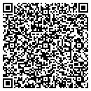 QR code with B B & T contacts