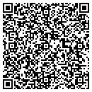 QR code with B & J Gallery contacts