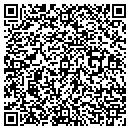 QR code with B & T Racing Stables contacts