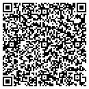QR code with K J's Glass Works contacts
