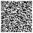 QR code with R & B Security contacts