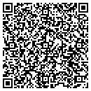 QR code with B & M Mini Storage contacts