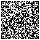QR code with P JS Coffee & Tea contacts
