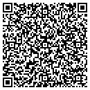 QR code with B & B Tuxedo contacts
