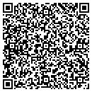 QR code with P M Tank Service Inc contacts