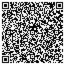 QR code with B J's Towing contacts