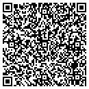 QR code with V T's Jewelers contacts