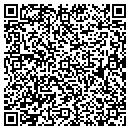 QR code with K W Precast contacts