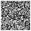 QR code with E Home Care contacts