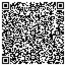 QR code with P M Vending contacts