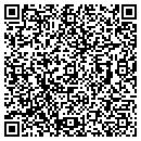 QR code with B & L Towing contacts