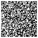 QR code with P M Mfg & Designs contacts