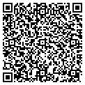QR code with K & B contacts