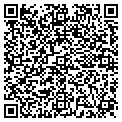 QR code with T & J contacts