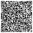 QR code with H V's Barber Styling contacts