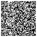 QR code with P & J Storage Center contacts