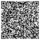 QR code with P J's Dance Art School contacts