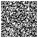 QR code with P Craig Parker MD contacts