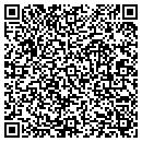 QR code with D E Wright contacts