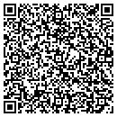 QR code with H & R Lawn Service contacts