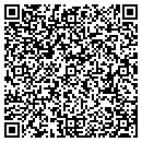 QR code with R & J Video contacts
