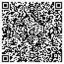 QR code with C & E Farms contacts