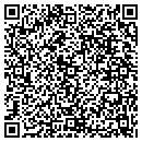 QR code with M V R's contacts