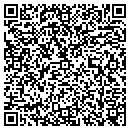 QR code with P & F Storage contacts