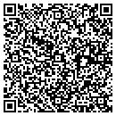 QR code with P & M Electric Inc contacts