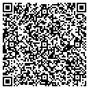 QR code with H & W Demolition Inc contacts