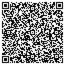 QR code with H & M Corp contacts
