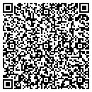 QR code with H & D Tile contacts