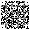 QR code with P Kent Louscher PHD contacts