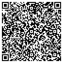 QR code with B J's Liquor contacts