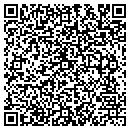 QR code with B & D TV Sales contacts