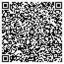 QR code with B M Cleaning Service contacts