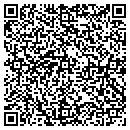 QR code with P M Benoit Masonry contacts
