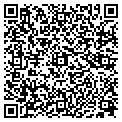 QR code with HBM Inc contacts